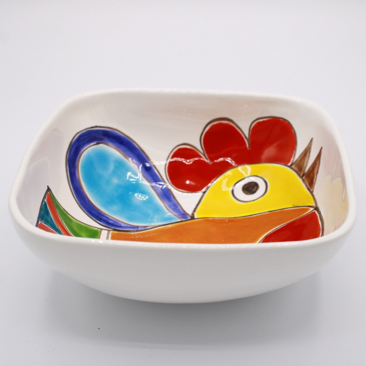 Hen Square Bowl