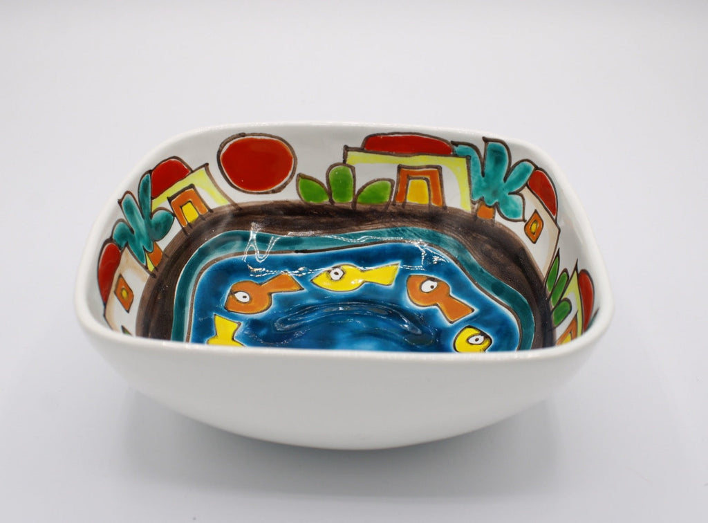 Pantelleria square bowl