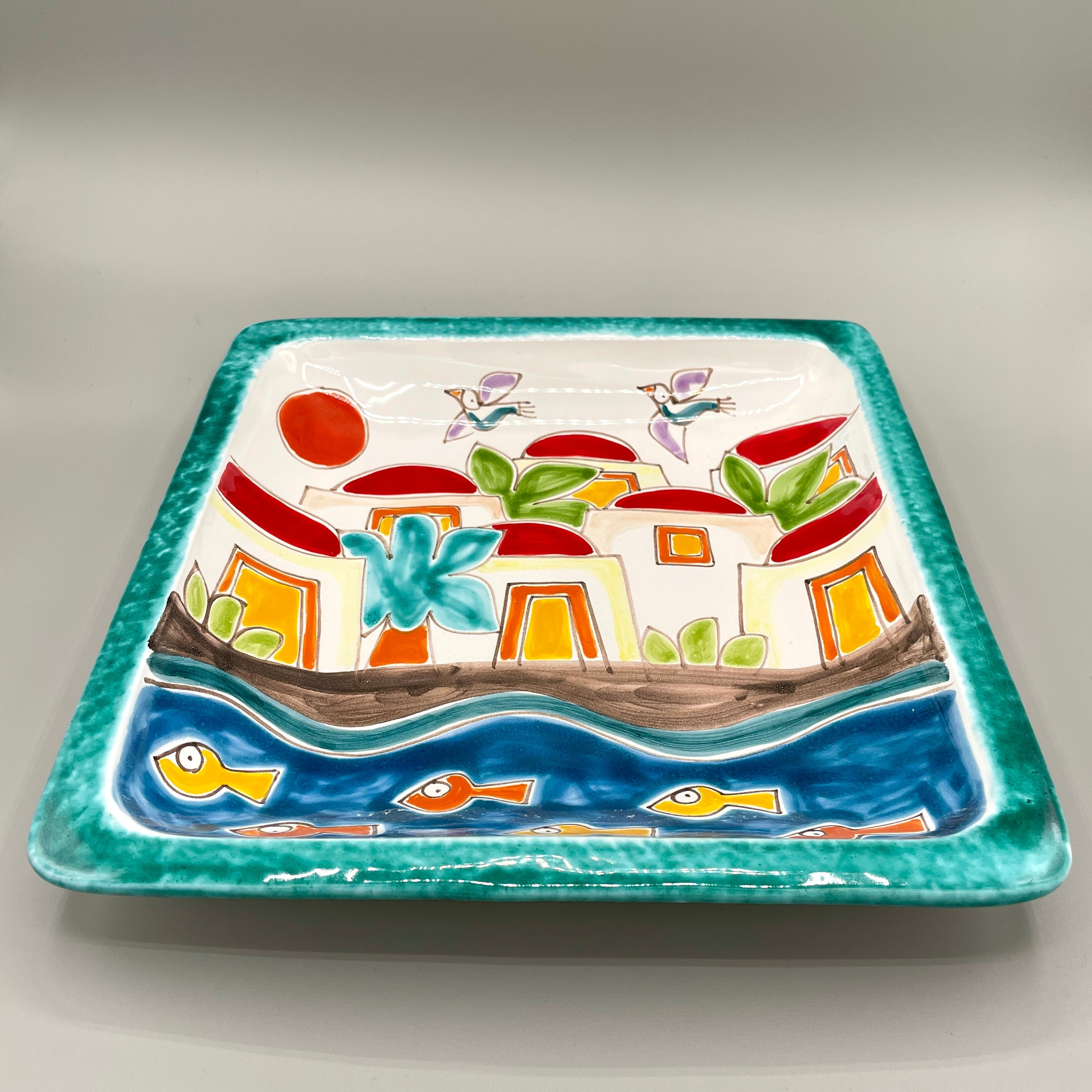 Pantelleria Square Plate
