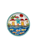 Round Plate - Pantelleria - Green Edge