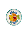 Round Plate - Fish - Green Edge